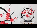 Beautiful cherry blossom idea from plastic spoons | Ide kreatif hiasan sakura dari sendok plastik