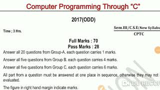 Question Bank- C Programming