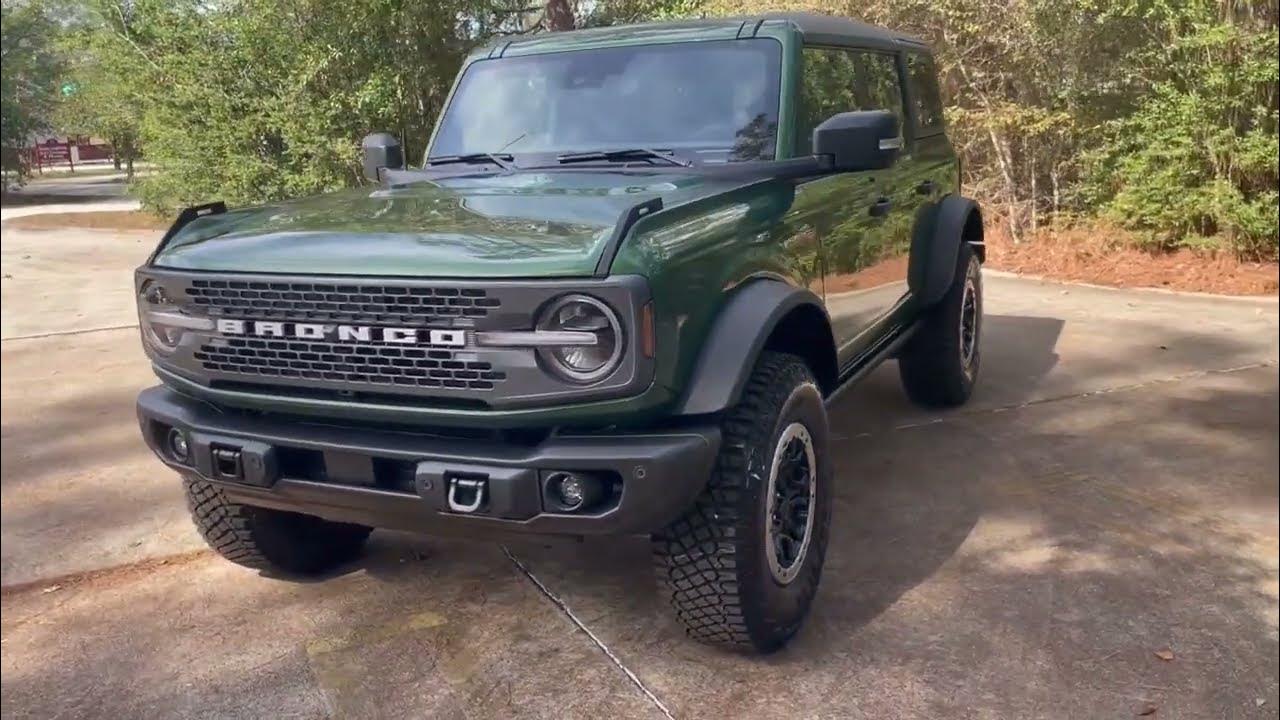 New Badlands Bronco with Sasquatch PKG W High Package 2023 YouTube