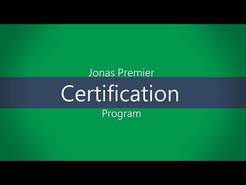 Get Premier Certified! | Jonas Premier