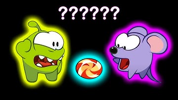 10 Om Nom Turns into Mouse "Yummy Candy" Sound Variations in 41 Seconds