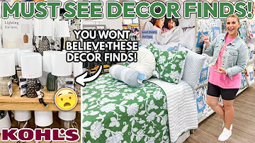 Kohls ALL *NEW* Home Decor 🤯 MUST SEE DECOR YOU WONT BELIEVE! | 2024 Kohls Home Decor Finds