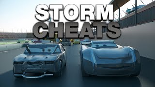 STORM CHEATS | Lightning McQueen & Special Appearance Doc Hudson