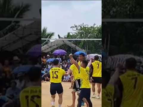 Video pha đập bóng mang thương hiệu THẠCH ĐEN ( bóng chuyền... - youtube