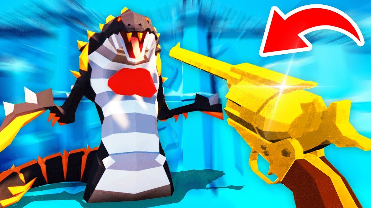 Destroying The SEEKER With GOLDEN Revolver *ENDING* (Desert Skies Funny Gameplay)