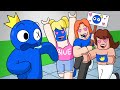 RAINBOW FRIENDS Get a FAN CLUB?! (Cartoon Animation)