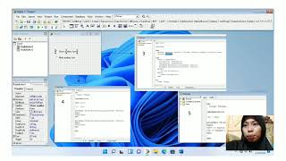 tugas 2 membuat program sederhana menggunakan 2 from ( Delphi)