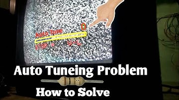 চ্যানেল সেভ সমস্যা মেরামত করার পদ্ধতি | CRT টিভি | অটো টিউনিং সমস্যা বাংলা