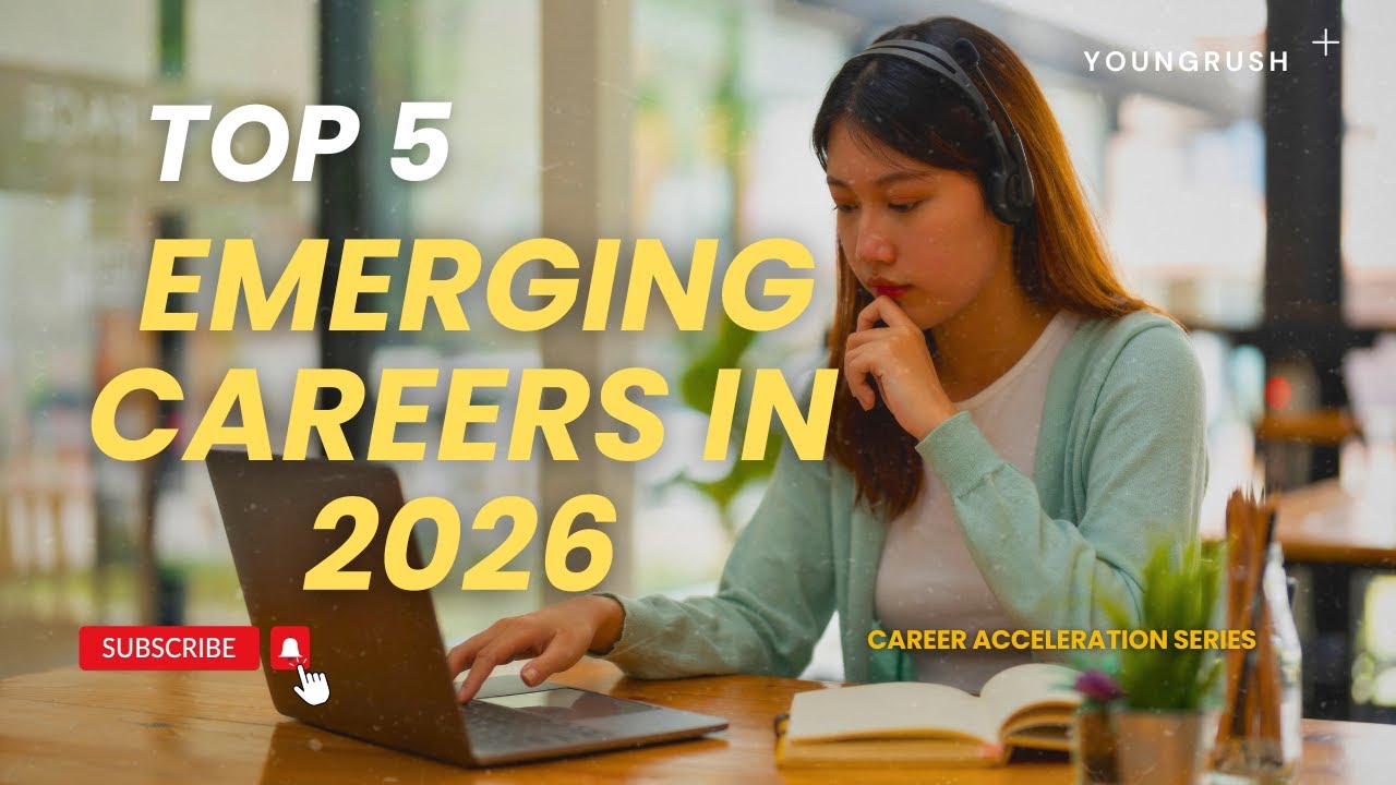 🚀 Top 5 Emerging Careers in 2026 | Future Jobs for Students | YoungRush ...