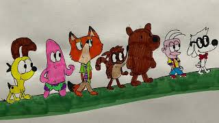 Daisy White and the Seven Cartoons (Remastered) Part 8 - Meet the Cartoons/"Heigh Ho!"