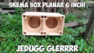 Skema box planar double 6 inch!!!!
