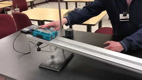 Motion on an incline Lab part 1
