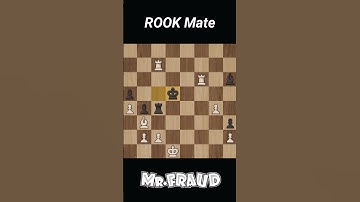 Rook mate #chesscom #chessgame #chessplayer #chess