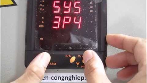 Hướng dẫn cài đặt đồng hồ Selec VAF39a