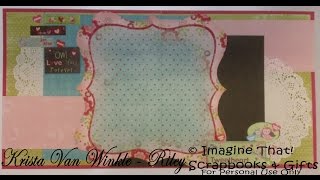 Monday Madness Match Up - Week Double Page Layout