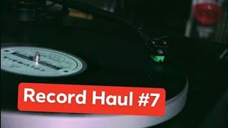 VINYL RECORD HAUL #7 - NEW AUDIO TECHNICA TURNTABLE!!!  BBC LIBRARY COPY!!!