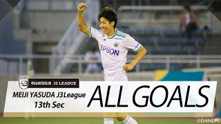 Ｊ３第13節の全ゴールまとめ！ALL GOALS：明治安田生命Ｊ３第13節