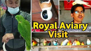 Royal Aviary Setup Visit, Amroha/ Sharik Bhai कैसे Control करते हैं DUBAI से अपना BIRD Setup को