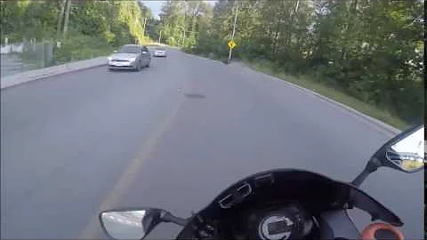 Motorcycle crash