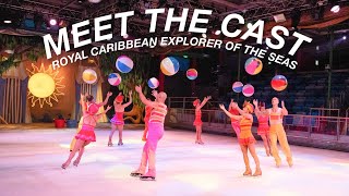 ABOARD WITH JORD: meet the ice cast of ROYAL CARIBBEAN’s explorer of the seas!! ⚓⛸