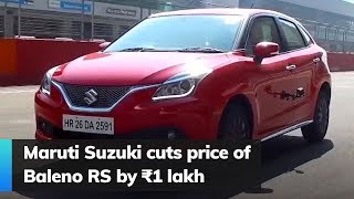 In a bid to boost sales, maruti suzuki on friday announced price cut
of ₹1 lakh the ex-showroom baleno rs. premium hatchback is four...