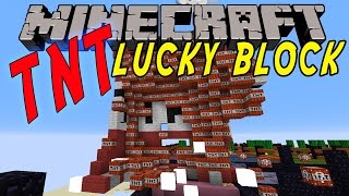 Minecraft: TNT Lucky block | EXPLOSIVT KAOS RACE | Lucky Block Mod - Modded Mini-Game