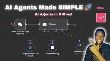 AI Agents in N8N Explained Like You’re 5 👶🚀