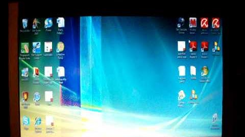 MESSED UP SCREEN of my Dell XPS M1330 Laptop!