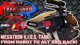 JUST TRANSFORM IT!: Transformers/G.I. Joe Megatron H.I.S.S. Tank