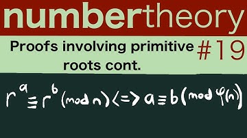 More application of primitive roots — Number Theory 19