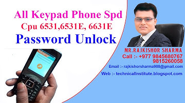 All SPD 6631E, 6531E Password Unlock Miracle
