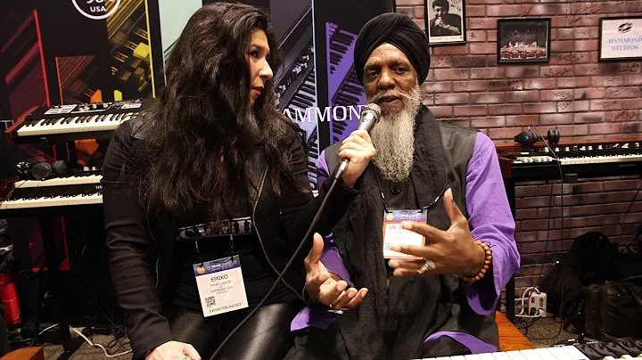 HTV 2017 - Dr  Lonnie Smith and the Hammond organ XK-5 at the Winter NAMM Show