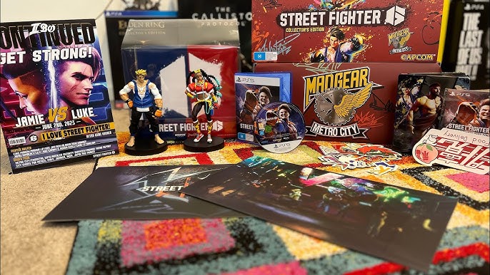 UNBOXING] Street Fighter 6 Collector\'s Edition (PlayStation 5) (EN Sub) -  YouTube