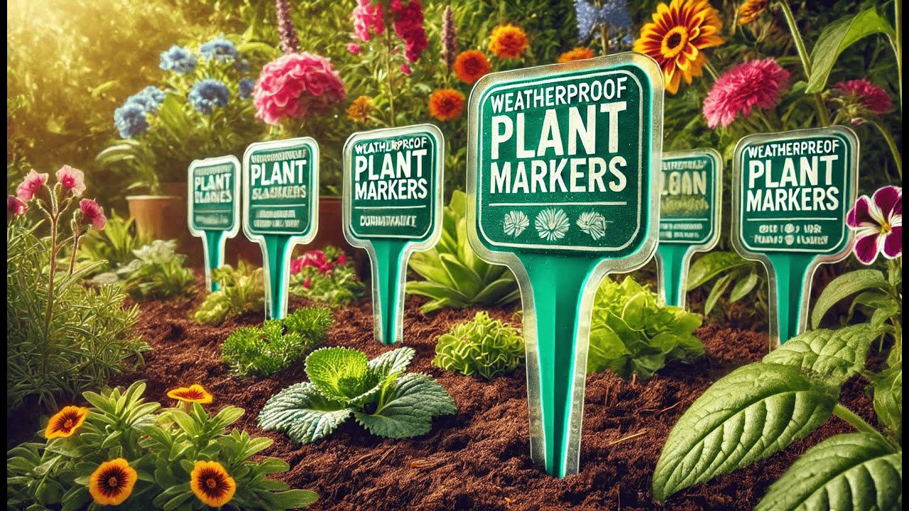 🌱 STARTOSTAR Metal Plant Labels Weatherproof Garden Markers | Best Weatherproof Plant Markers 🌱