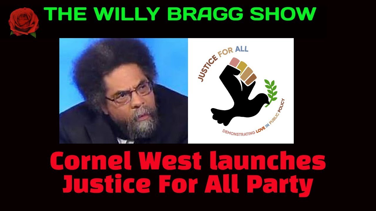 Cornel West launches the Justice For All Party - YouTube