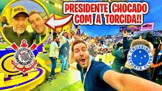 TORCIDA DO CORINTHIANS IMPRESSIONOU ATÉ O PRESIDENTE NA FINAL DA COPINHA/ Corinthians 1 x 0 Cruzeiro