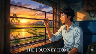 Return to the Village | The Train Ride I'll Never Forget | Ghibli Style animation