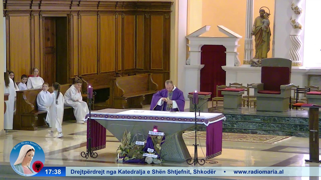 Mesha e shenjtë nga Katedralja e Shën Shtjefnit Shkodër