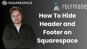 How To Hide Header and Footer on Squarespace | Step-by-Step Guide