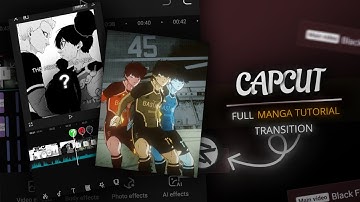 Full CapCut Manga Shake + Smooth Transition Tutorial | CapCut Tutorial