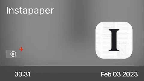 SCOM1227 - Instapaper - Preview