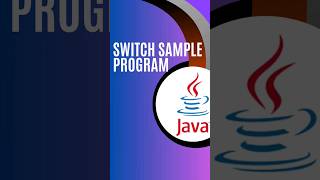 Java switch sample program 👨‍💻💻|| Java tutorial shorts #java #ytshort #shorts #yt