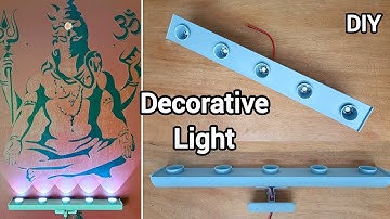 How to make a Fancy and elegant decorative wall light, at home from pvc pipe #diy #pvc #howto