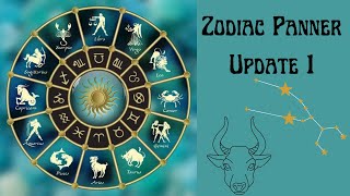 Zodiac Panner Update 1 #pantasticladiescollab #zodiacpanner