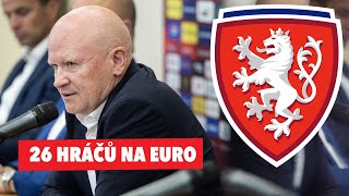 Hašek oznámil nominaci na EURO. Jedou Červ a Jaroš, překvapení na levém beku