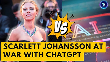 Scarlett Johnansson Is Furious After AI STOLE Her Voice