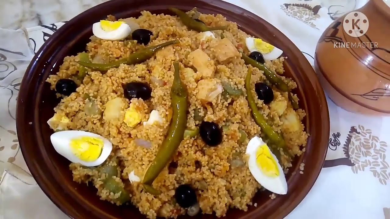 طبق المقفول(شيوشيو)😍التقليدي والقبائلي وصفة صحية ❤ولذيذة بالخضر 🍅دون مرق مع ام لينا❤🌶