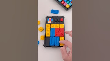 GiiKER Super Slide Level 32/511 Challenge | Travel Game | Brainteasers