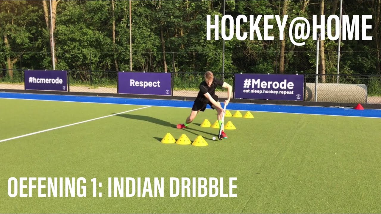 HockeyHome oefening 1 Indian dribble YouTube