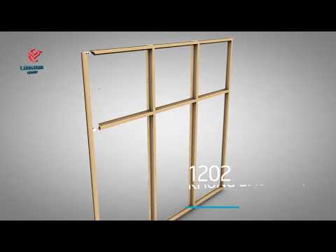 Video Hướng dẫn lắp ráp Vách Ngăn LV56 - Nhôm HONDALEX -... - youtube